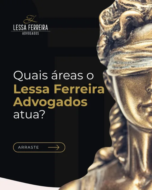 Sabe em quais áreas do #direito o escritório Lessa Ferreira Advogados atua? 🤔

O Dr. Gabriel Lessa é sócio proprietário do Lessa Ferreira Advogados e especialista em direito imobiliário e condominial, tendo carreira sólida com mais de 15 anos de experiência e o escritório Lessa Ferreira Advogados ainda possui associados em áreas diversas, como cível, trabalhista, tributária, societária, dentre outras!